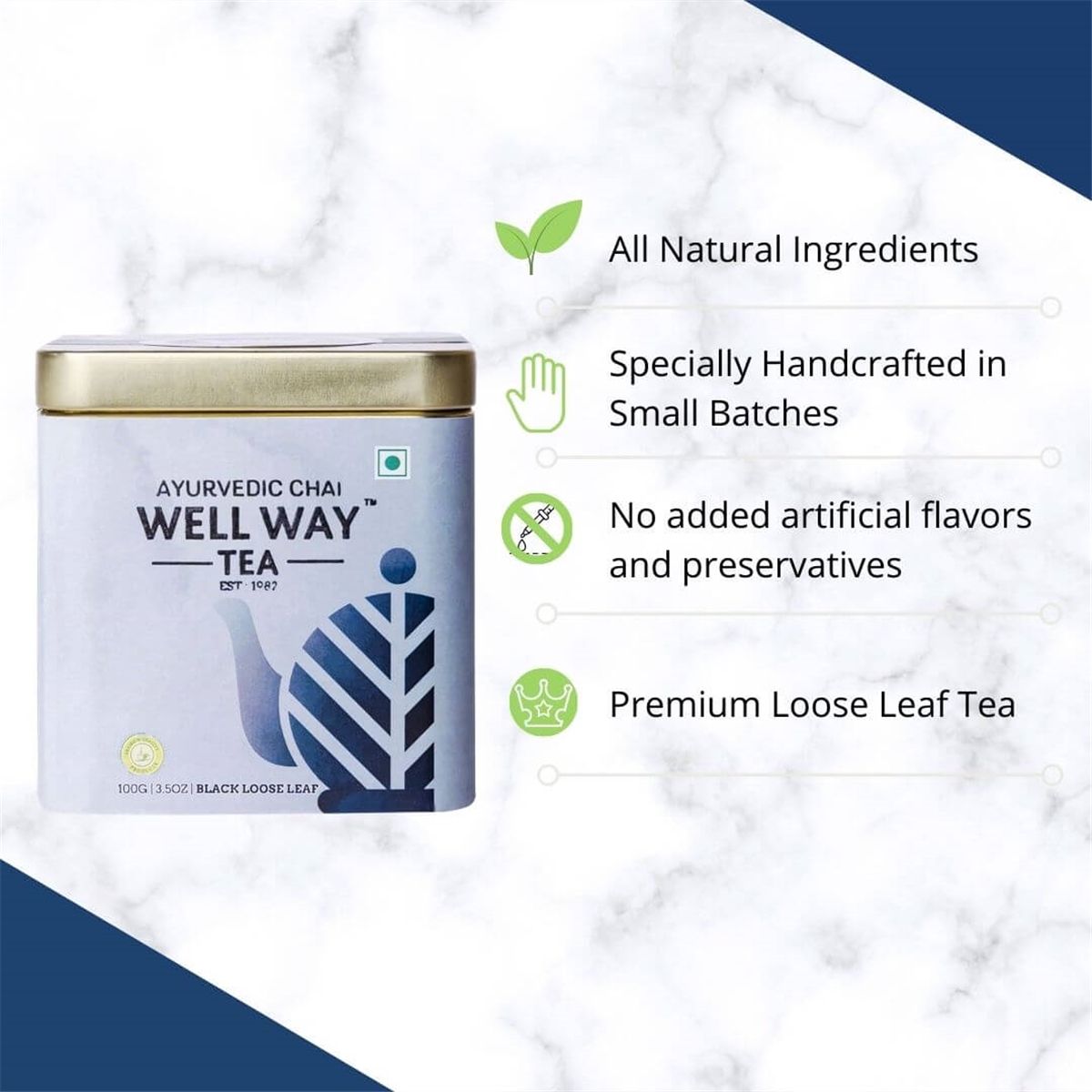 Buy Ayurvedic Chai Online at Best Price Well Way Tea